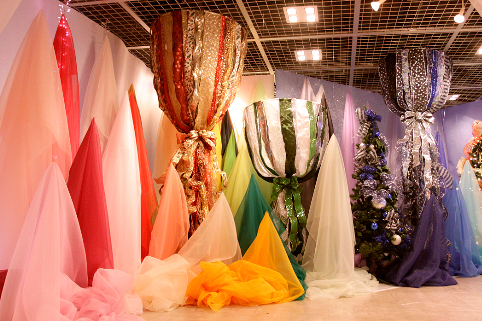 難燃オーガンジー