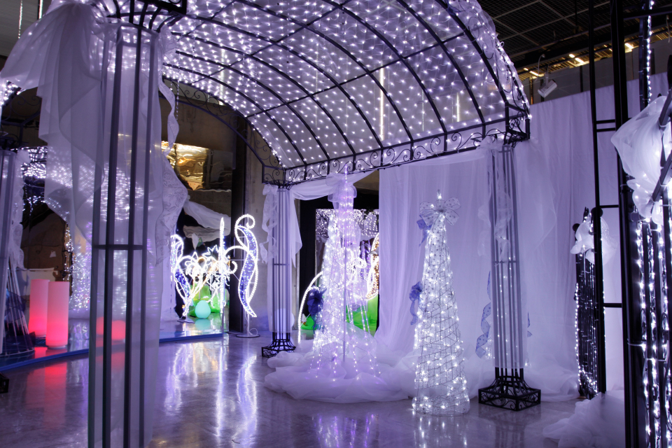 難燃オーガンジー