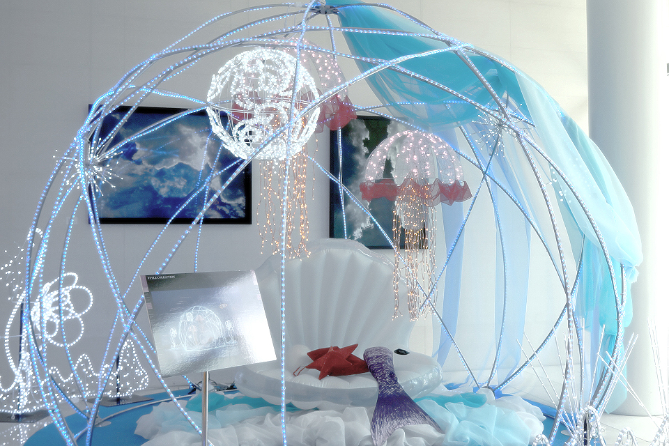 難燃オーガンジー