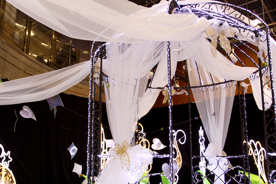 難燃オーガンジー